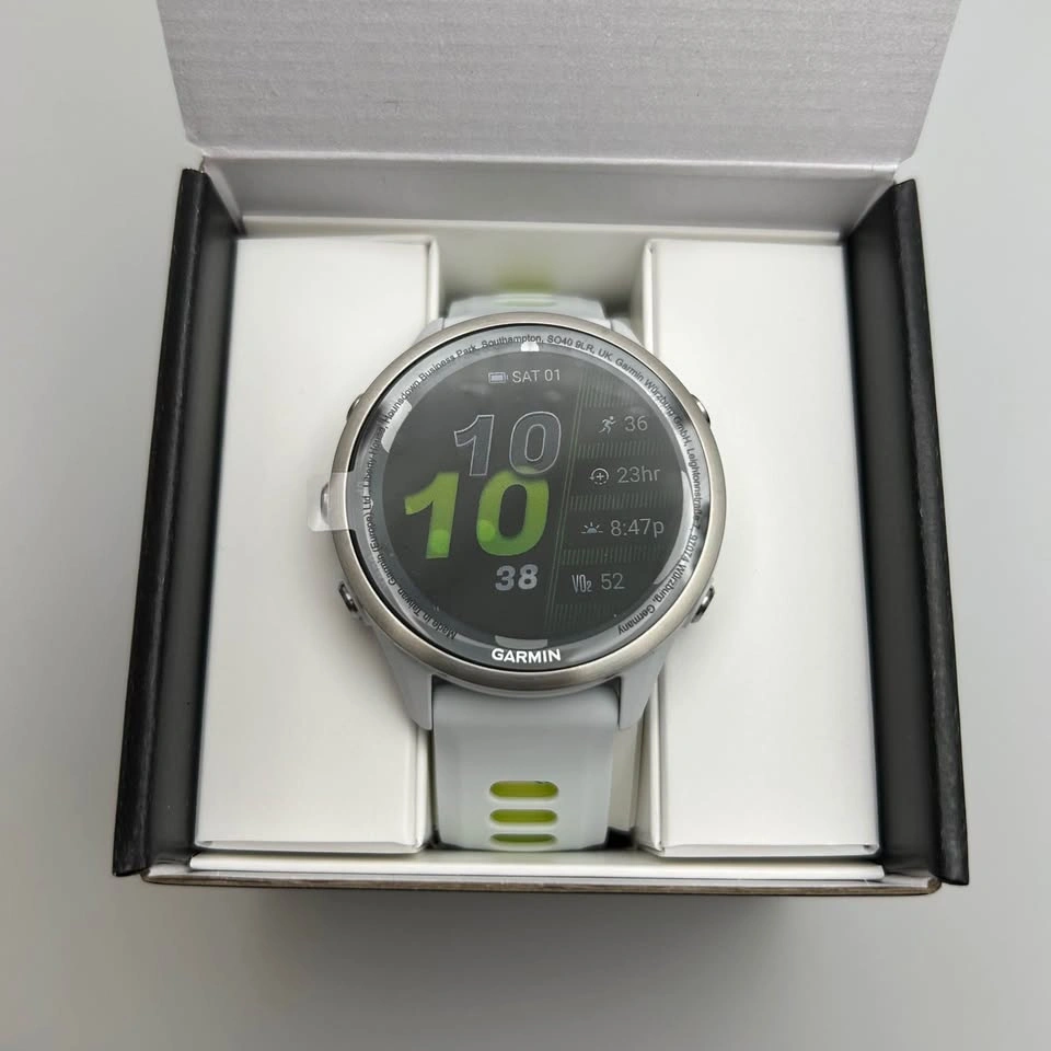 Garmin Forerunner 970 GPS Running Triathlon Smartwatch White Lim - photo 2