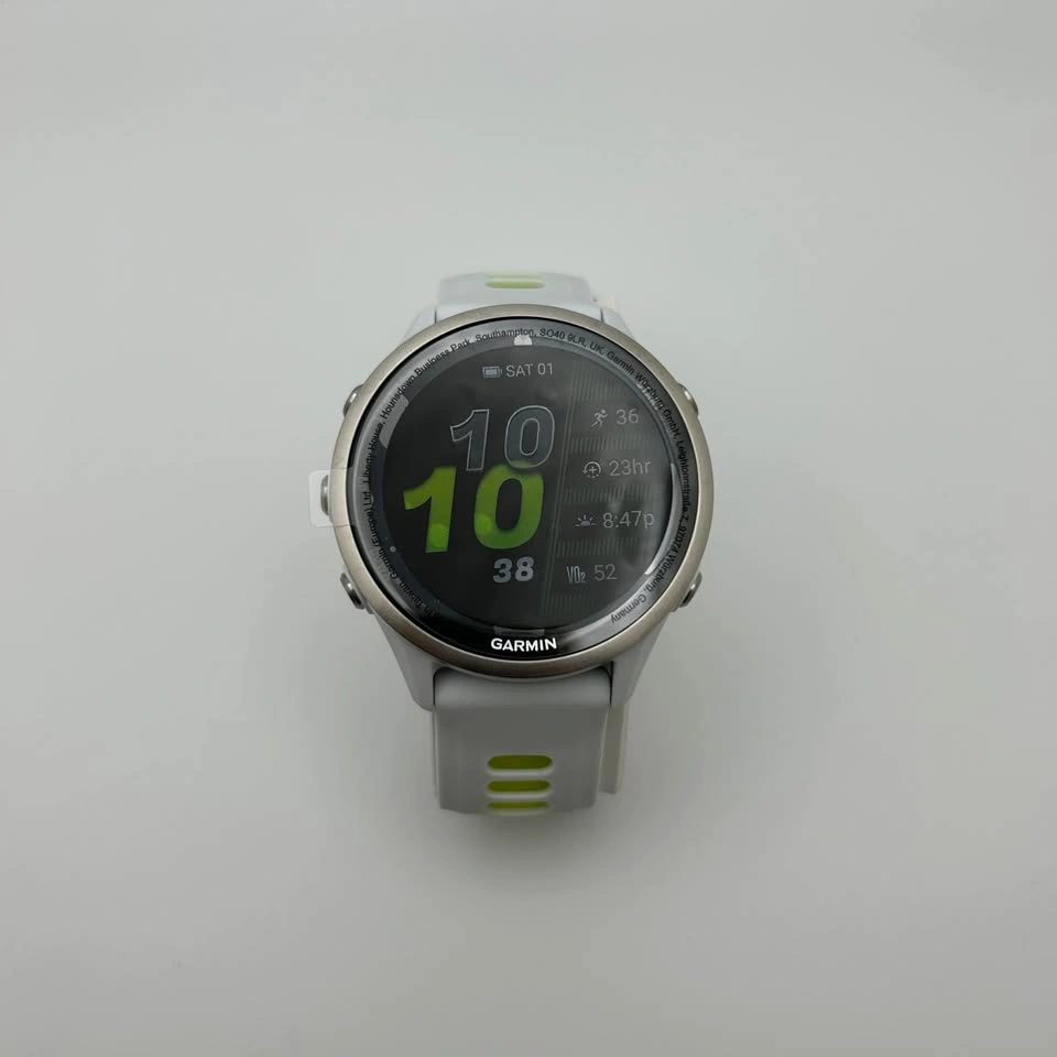 Garmin Forerunner 970 GPS Running Triathlon Smartwatch White Lim - photo 4