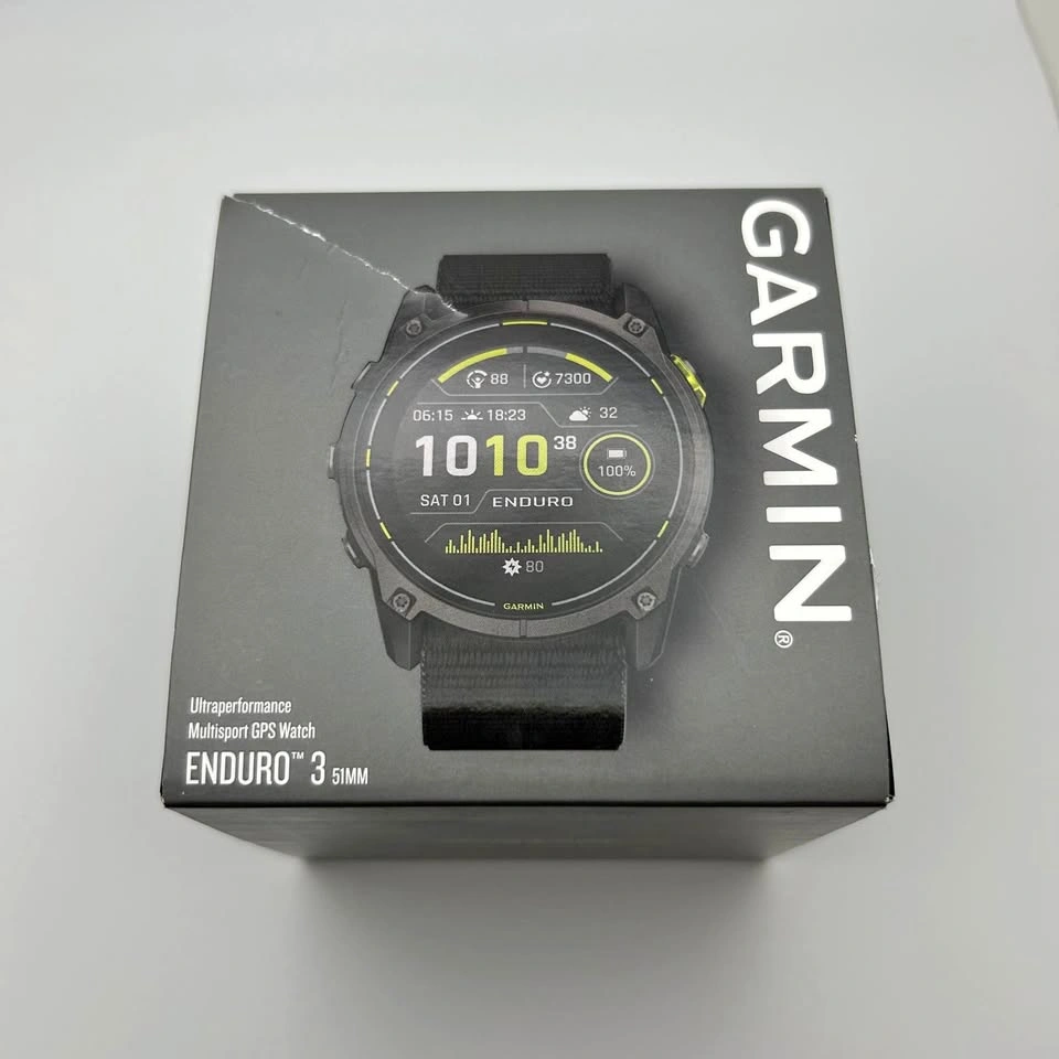 Garmin Enduro 3 Solar Sapphire Titanium 51mm GPS Smartwatch