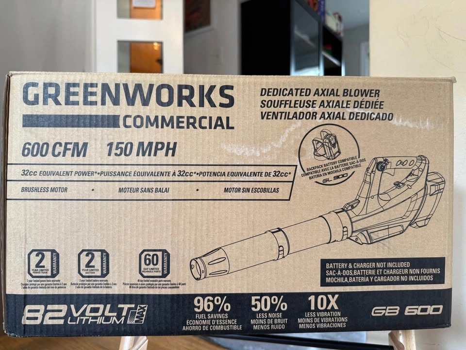 Greenworks Commercial 82V Axial Blower - SEALED - photo 4