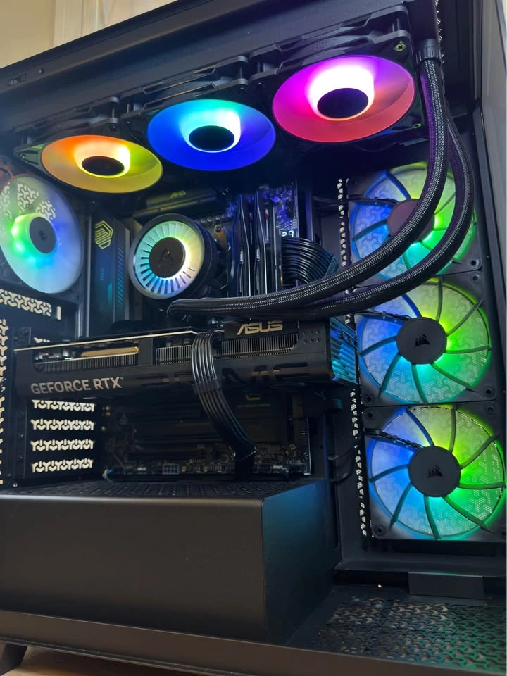 RTX 5080 High Spec PC - Ryzen 7 9800x3D, 64GB RAM, 2TB SSD - photo 2