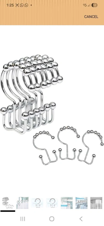 Shower Curtain Rings New Pack - photo 3