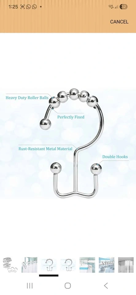 Shower Curtain Rings New Pack - photo 5