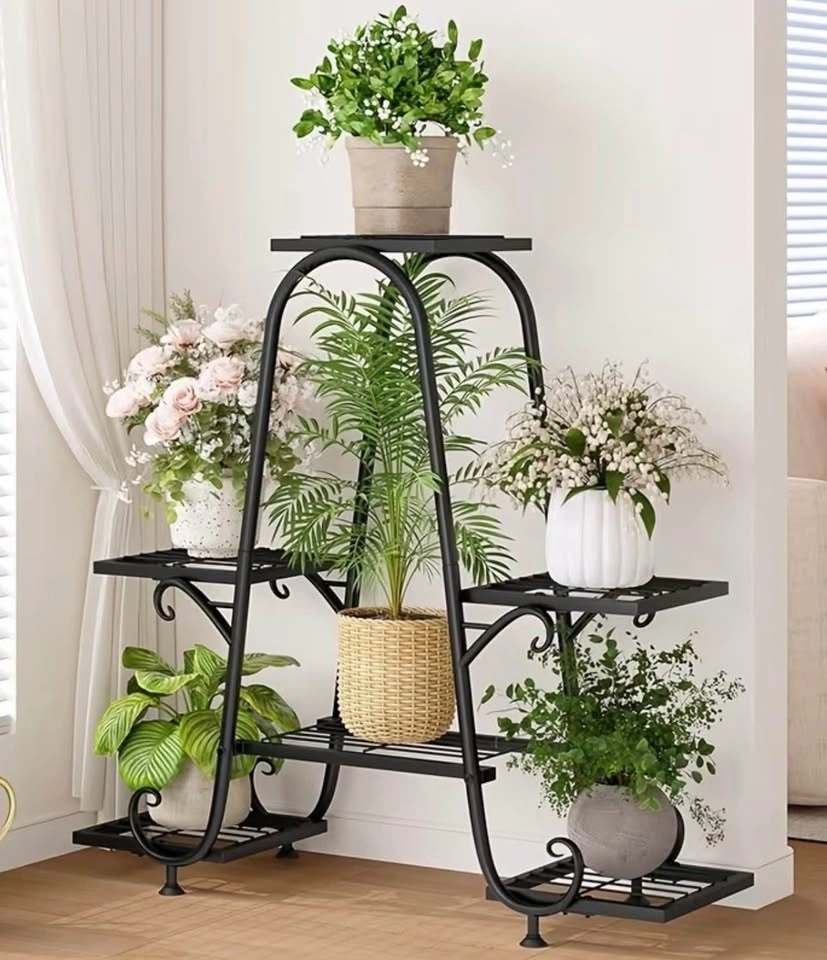 Black Tiered Plant Stand - photo 3