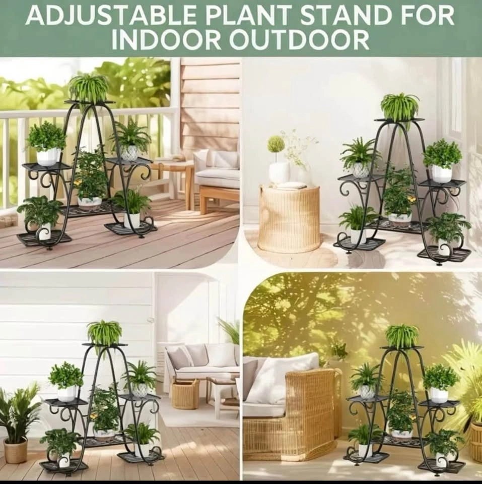 Black Tiered Plant Stand - photo 5