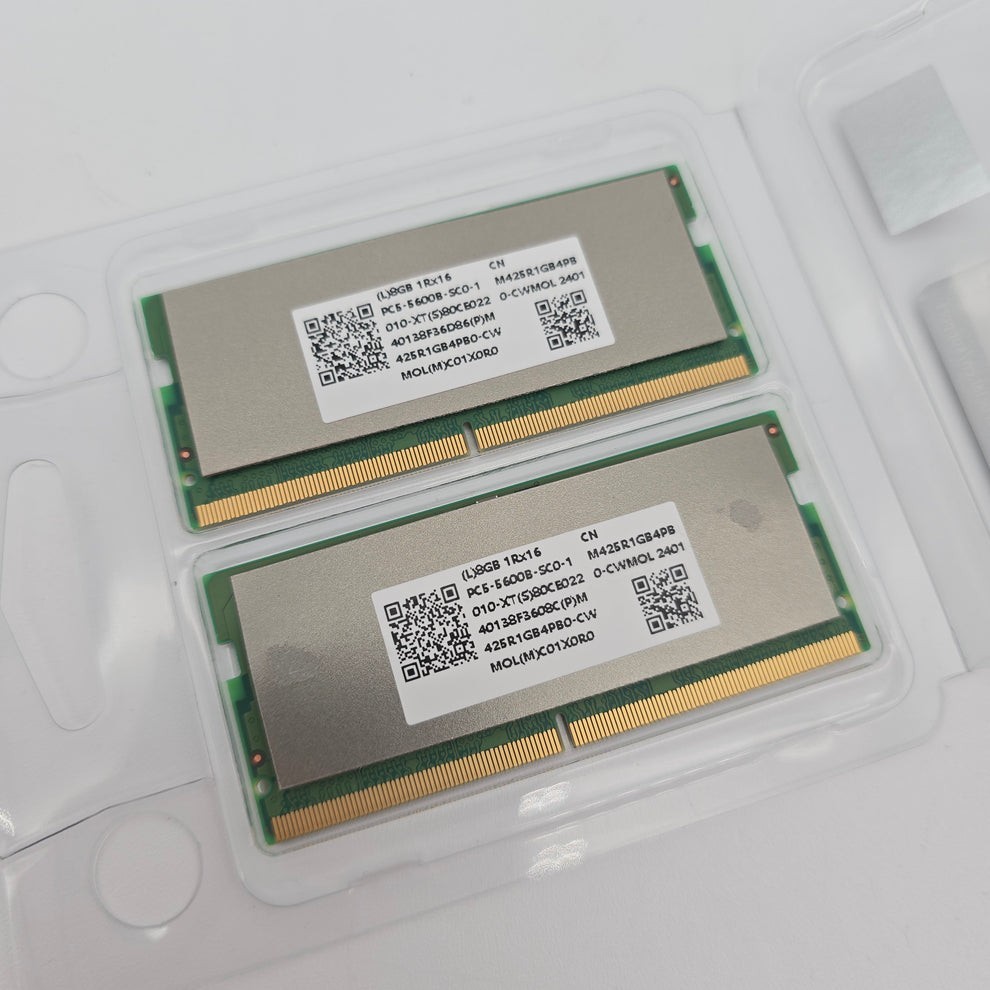 16GB (2x8GB) DDR5 5600MHz SODIMM Laptop Memory Kit