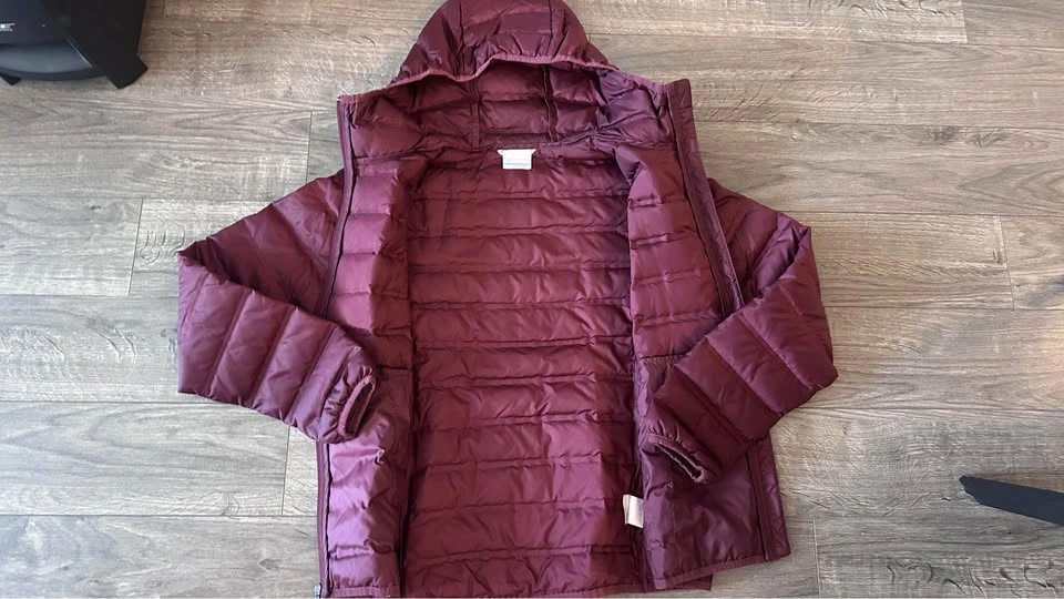 Columbia Maroon Puffer Jacket with Hood - photo 4