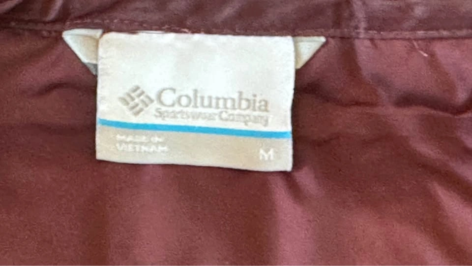 Columbia Maroon Puffer Jacket with Hood - photo 5