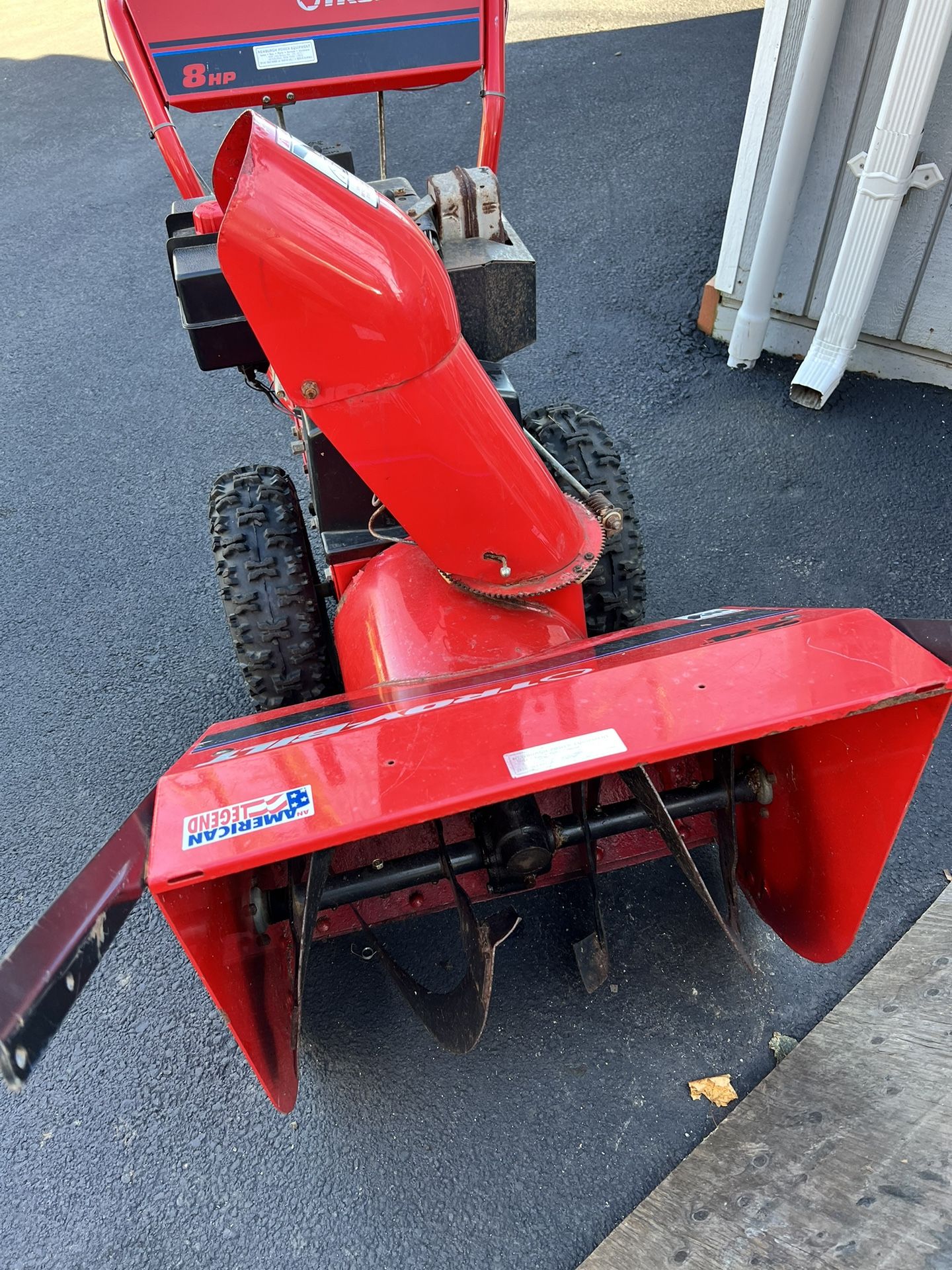 Troy Built Snow Blower