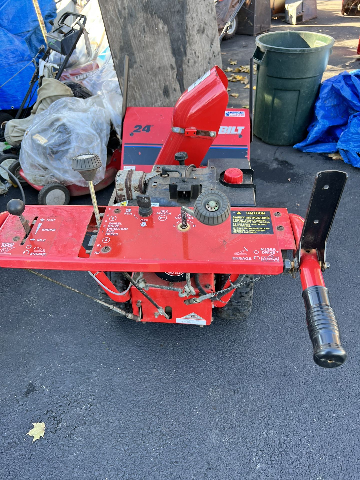 Troy Built Snow Blower - photo 2