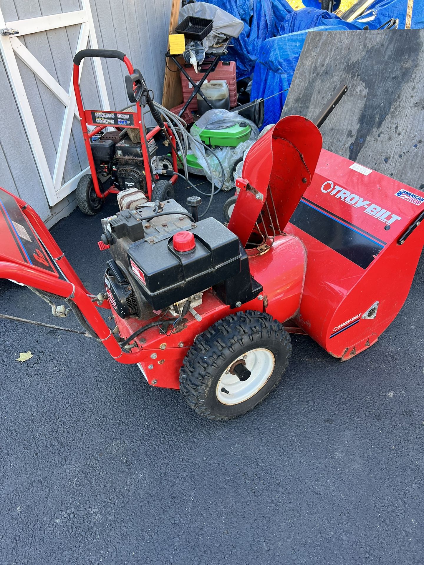 Troy Built Snow Blower - photo 3