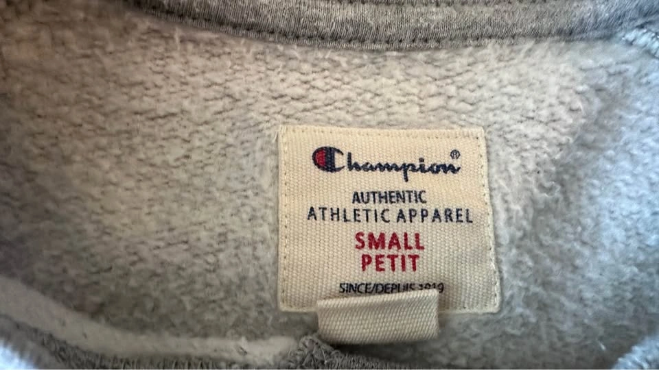 Champion Grey Sweatshirt Small - photo 3