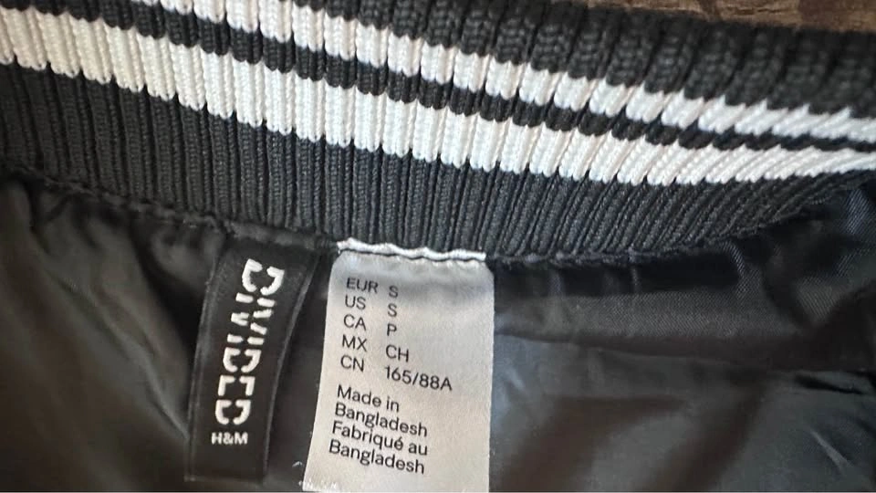 H&M Divided Dayclub Collective Varsity Jacket Small - photo 4