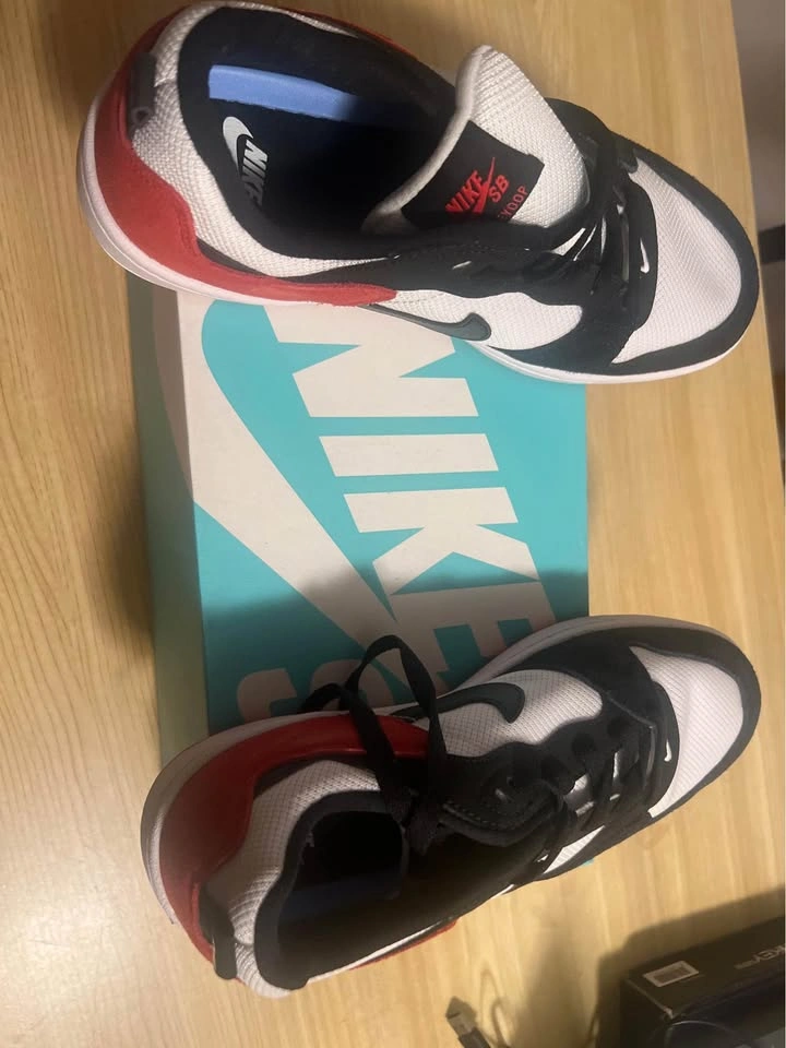 Nike SB shoes, red and black - photo 3