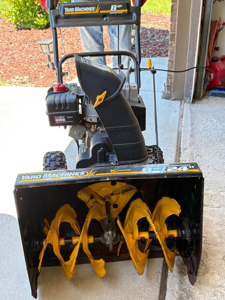 Yard Machines by MTD 8HP 24” Snow Thrower - photo 2