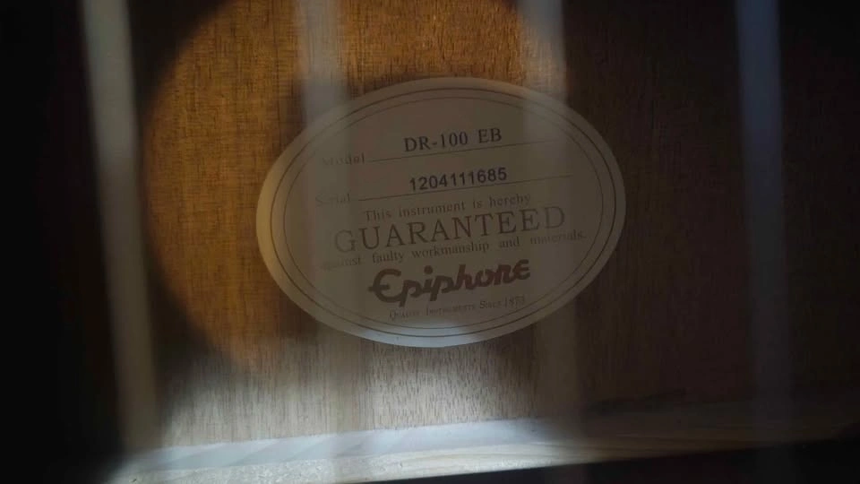 Epiphone Acoustic Guitar 4/4 / trade!! - photo 4