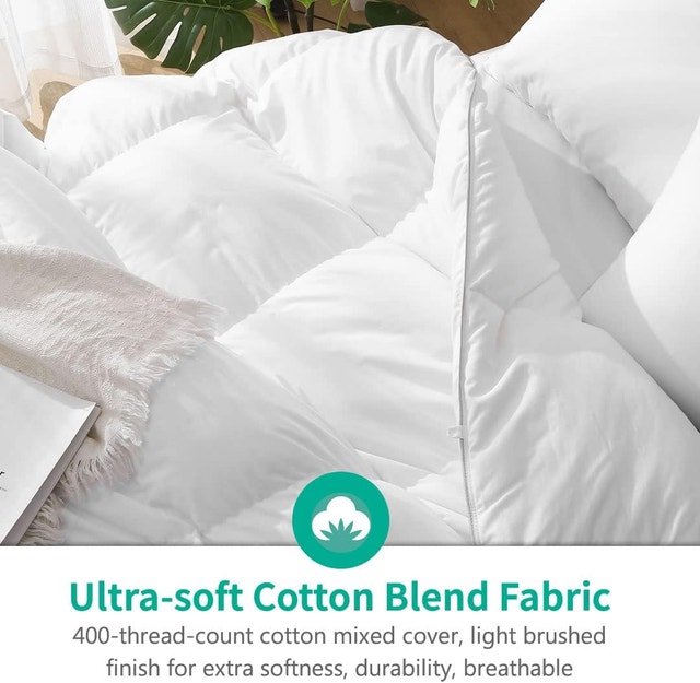 NEW APSMILE Heavyweight Full/Queen Goose Down Comforter - photo 4