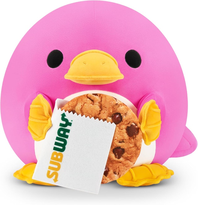 NEW Snackles Series 2 Platypus & Subway 16 Inch Plush by ZURU