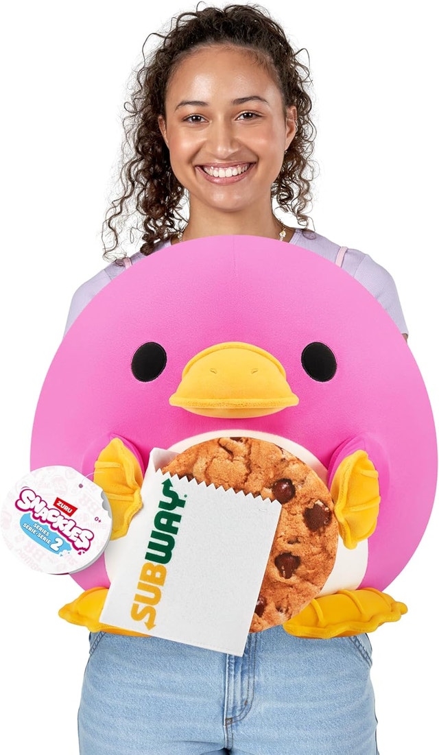 NEW Snackles Series 2 Platypus & Subway 16 Inch Plush by ZURU - photo 2