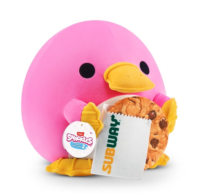 NEW Snackles Series 2 Platypus & Subway 16 Inch Plush by ZURU - photo 3