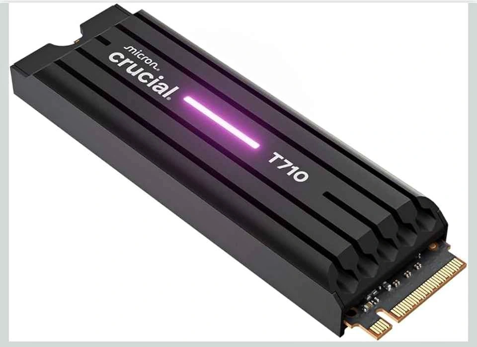 Crucial T710 4TB PCIe Gen5 NVMe SSD (Brand New) – Ultra Fast 14,