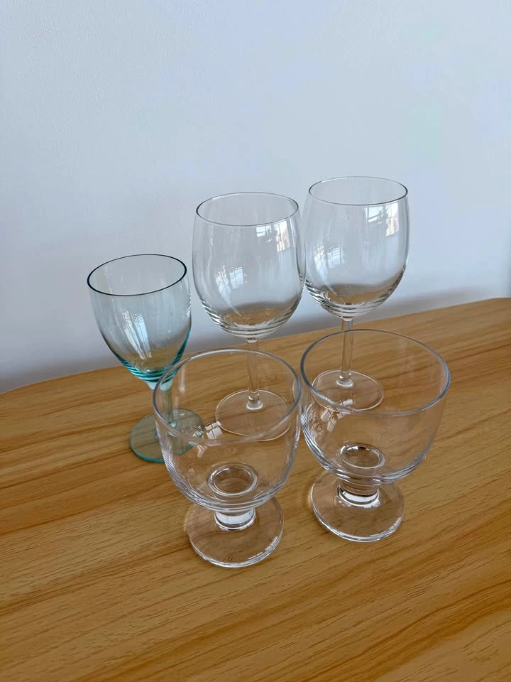 Wine glasses