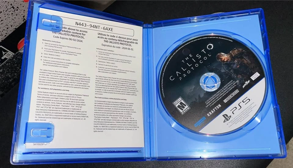 PS5 The Callisto Protocol Day One Edition Video Game - photo 2