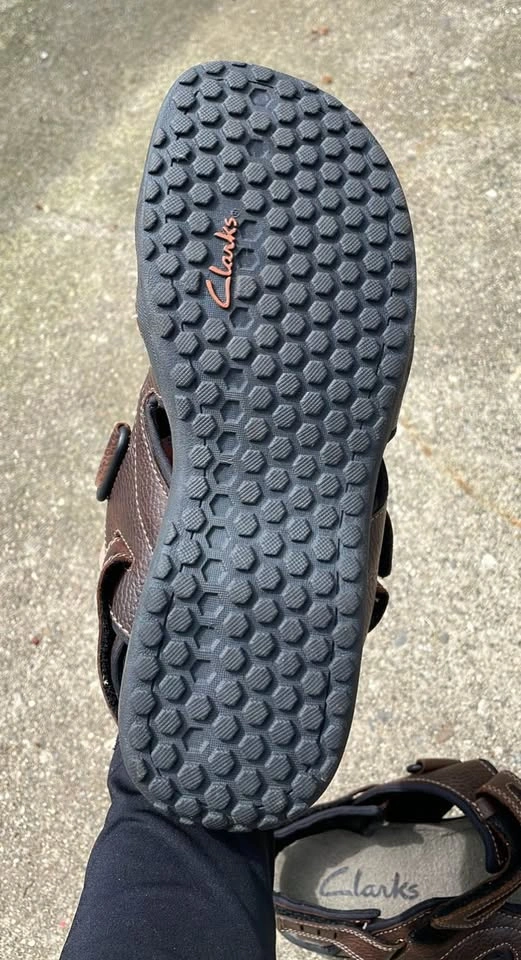 Men’s Clark’s Outdoor Hiking Sandals (Brown, EU 42, US 9) - photo 2