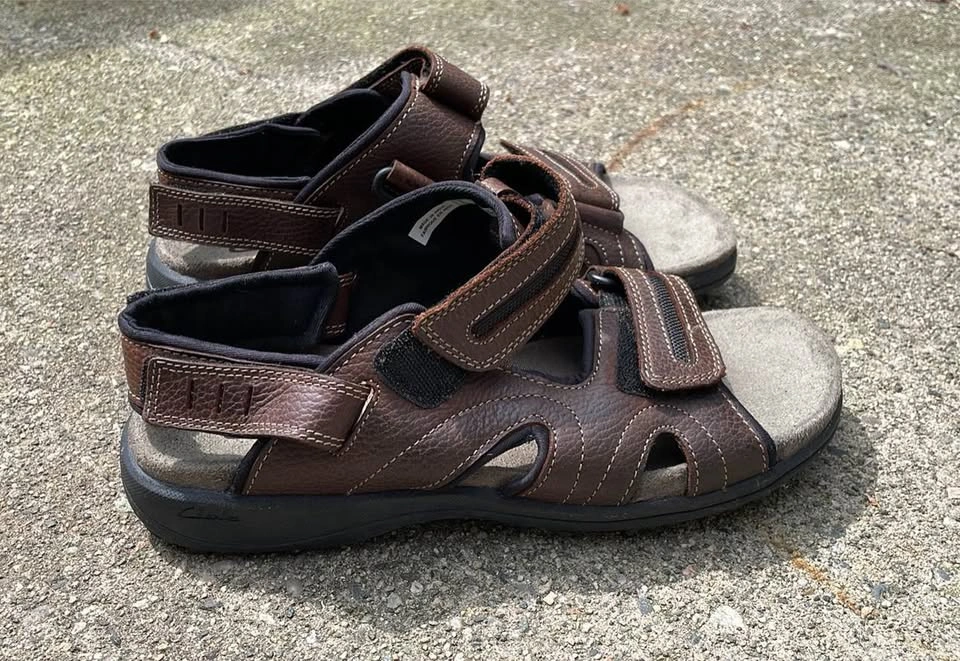 Men’s Clark’s Outdoor Hiking Sandals (Brown, EU 42, US 9) - photo 3