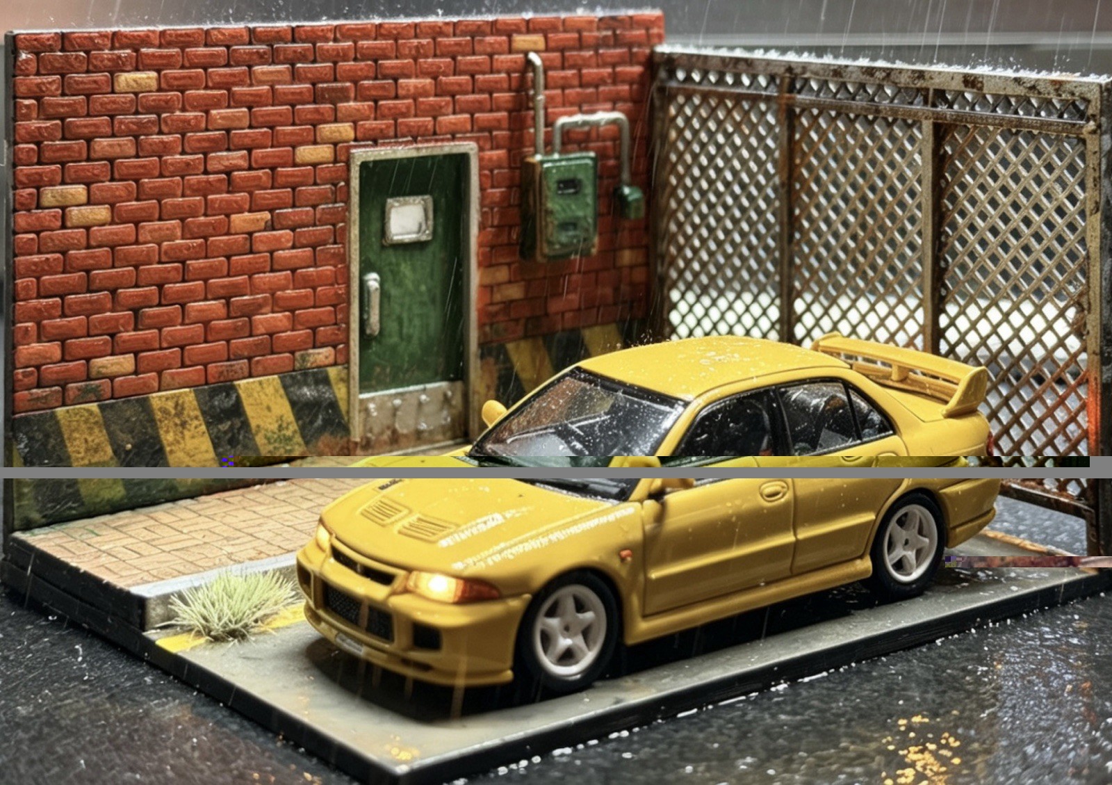 1/64 Diorama Urban Industrial Street Base - photo 5