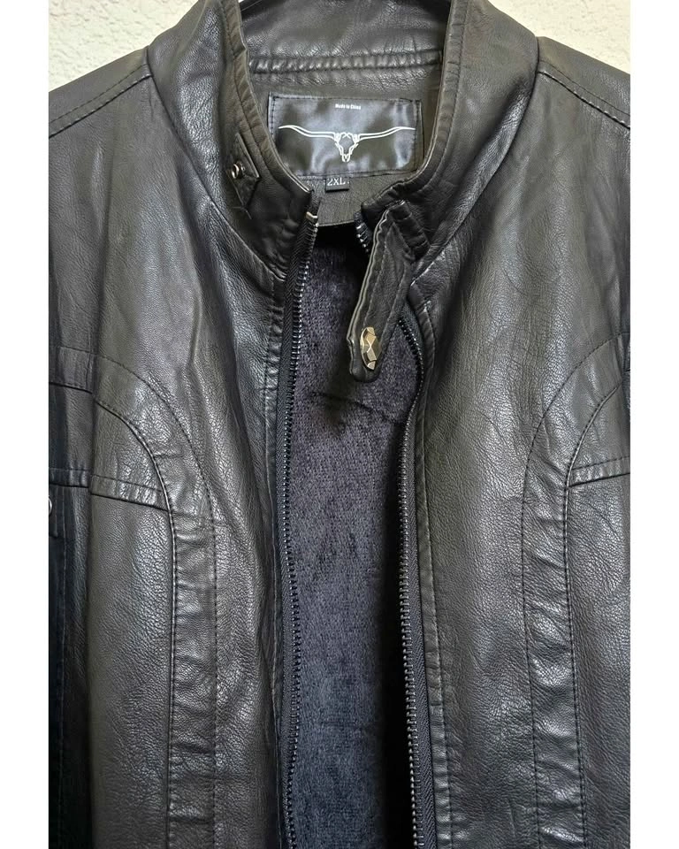 HIGH RATED SELLER | Mens XXL Leather Jacket. EXC COND. - photo 5