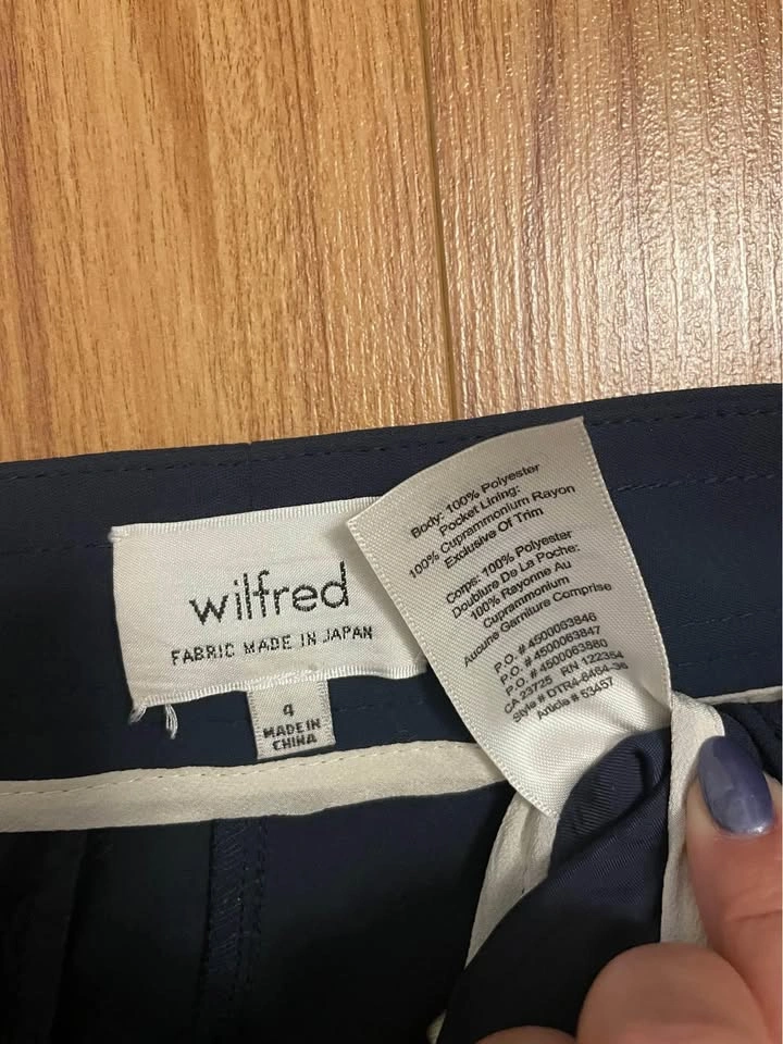 Wilfred Allant Pant in Navy - photo 2