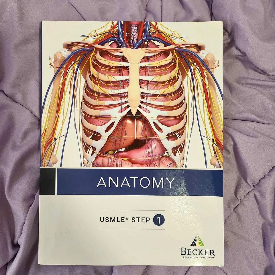 Becker Anatomy USMLE Step 1 Study Book Paperback