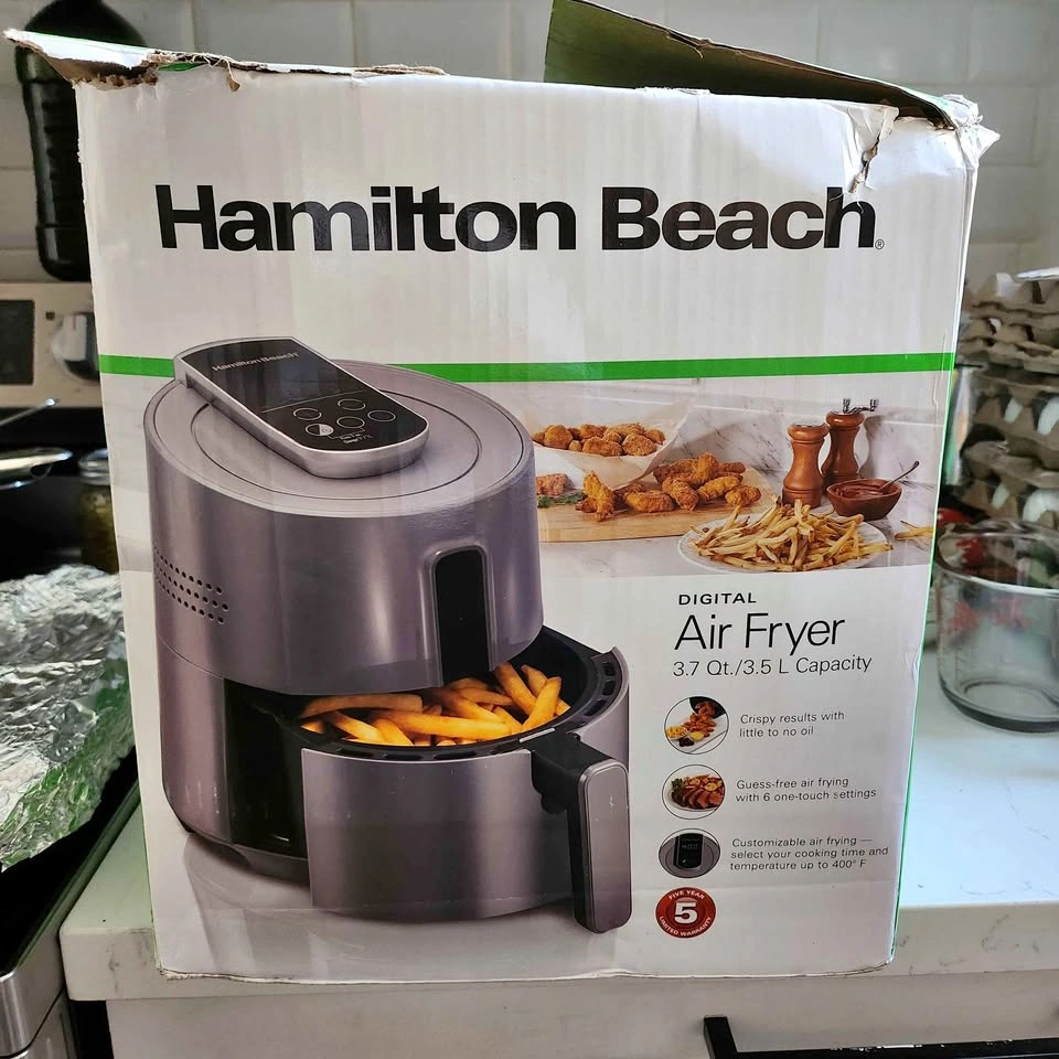 Hamilton Beach Digital Air Fryer 3.7 Qt