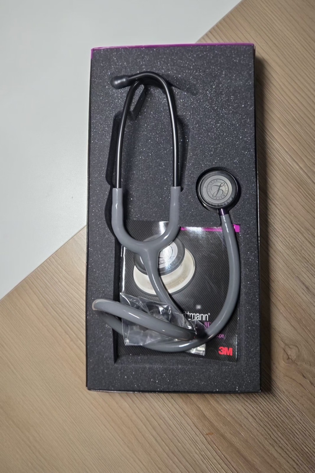 3M Littmann Classic III Stethoscope 5873 27" Grey - photo 2