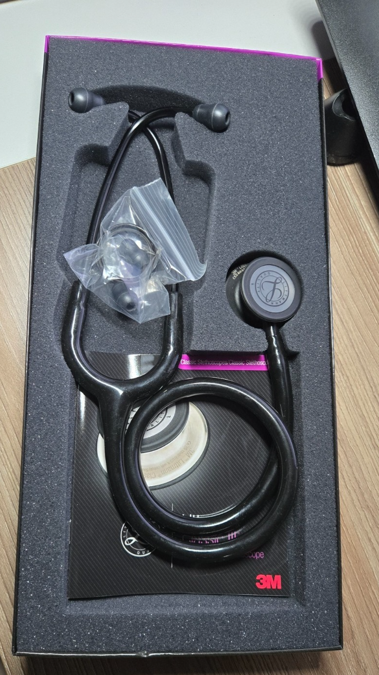 3M Littmann Classic III Stethoscope 5803 27" Black - photo 2