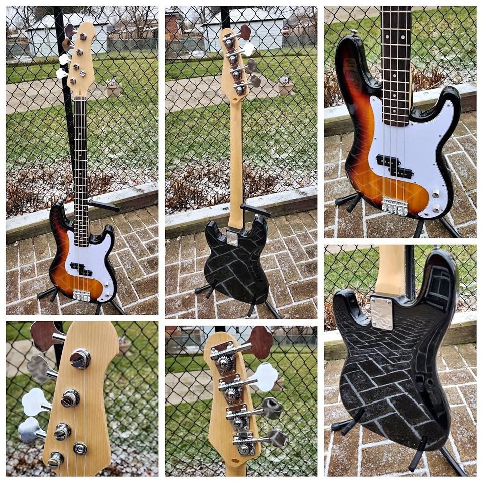 $220 Precision Electric Bass Guitar - Sunburst