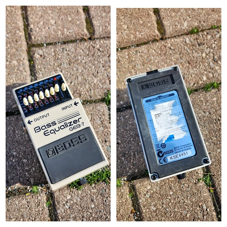 $130 BOSS 7 Band Bass Graphic Equalizer