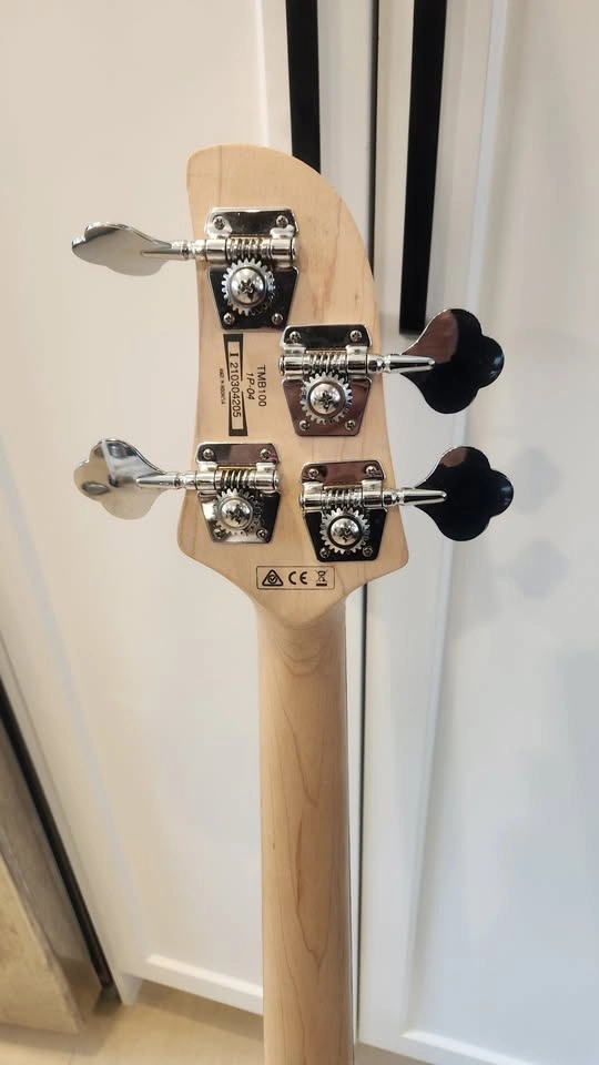 $400 Ibanez Talman PJ Electric Bass - Mint Green - Ivory - photo 5