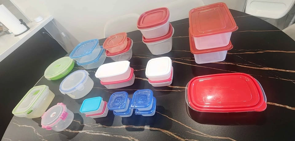Food Storage Container Bundle – Plastic Kitchen Containers - photo 4