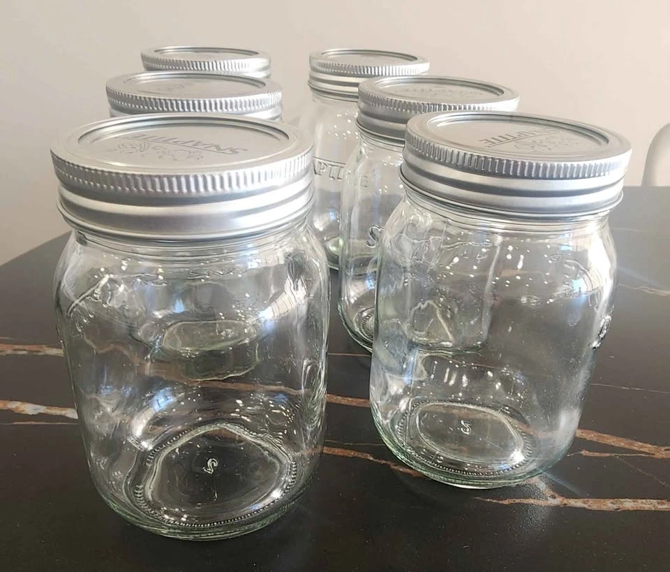 Glass Storage Jar Bundle + Coasters