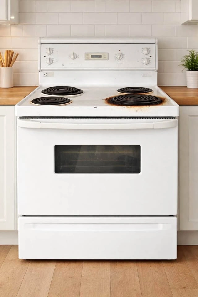 Electric Stove & Oven – 3 Burner – Working