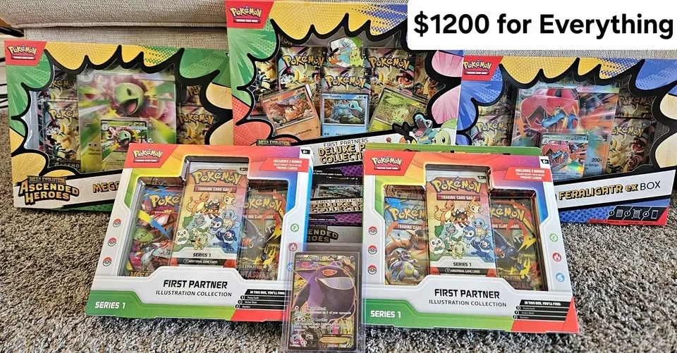 Pokemon TCG - Ascended Heroes, First Partner & Gengar