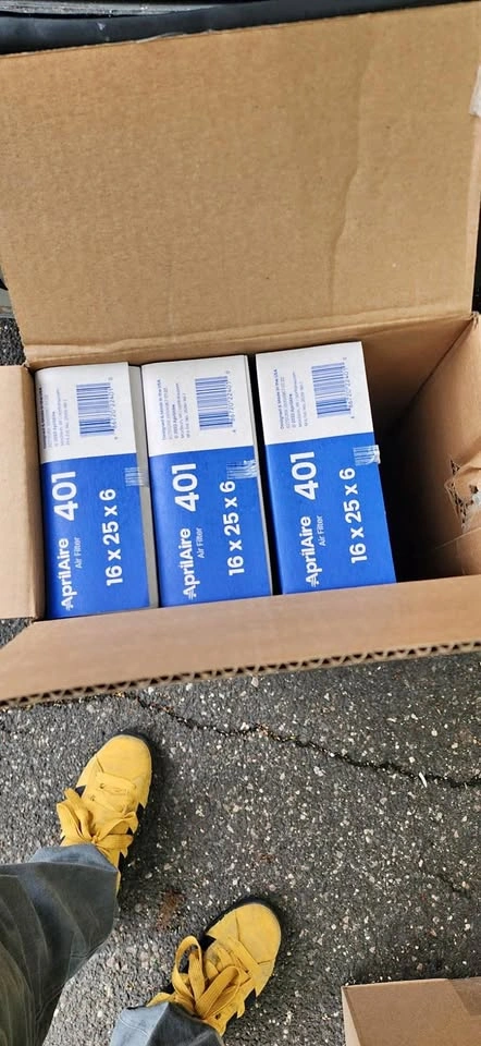 AprilAire Healthy Air 10 Filter - Model 401 (4 Boxes)