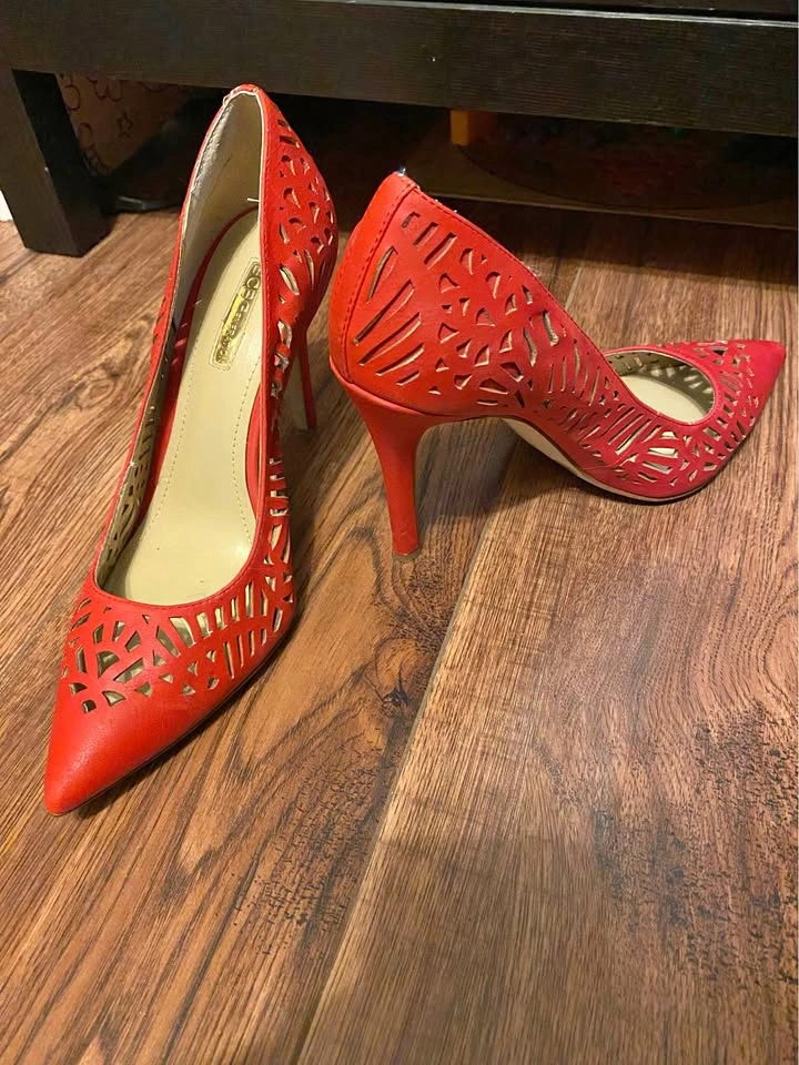 Ladies red stilettos BCBGeneration size 7