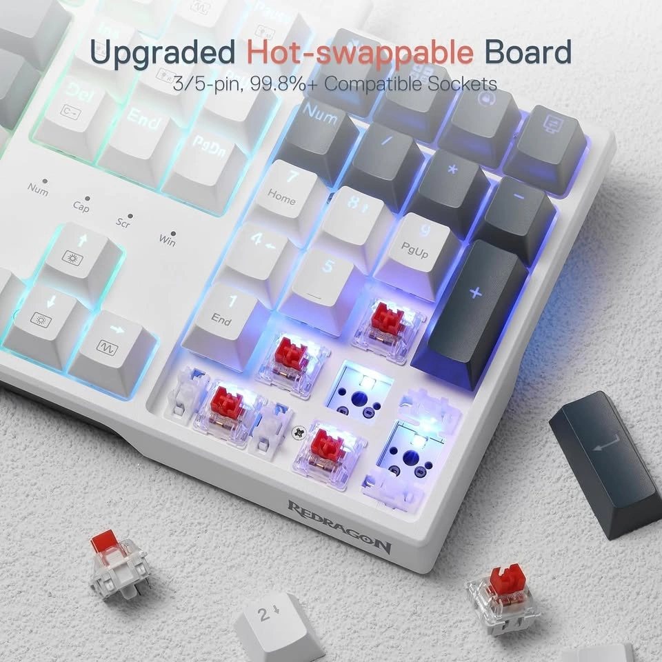 NEW Redragon K668 RGB Mechanical Gaming Keyboard - photo 4
