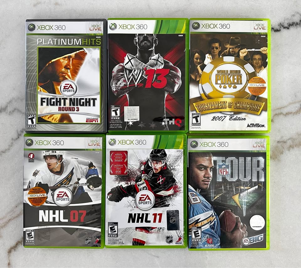 XBOX 360 GAMES - $5