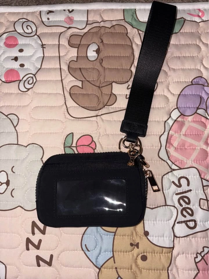 Black coin/card wristlet - photo 2