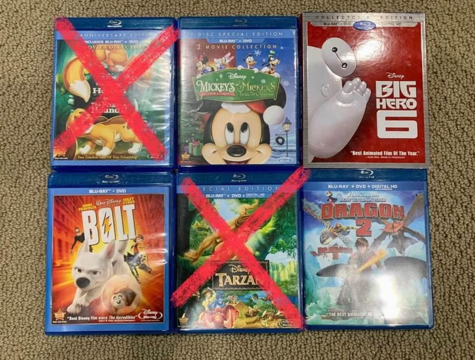 Disney Blu-rays $10 & DVDs $5 - photo 5