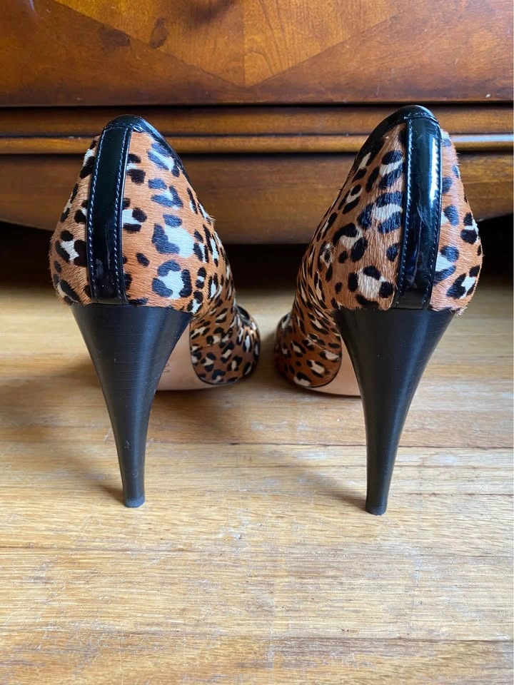 Ladies Open Toe Pump Heels Size 9.5 - photo 4